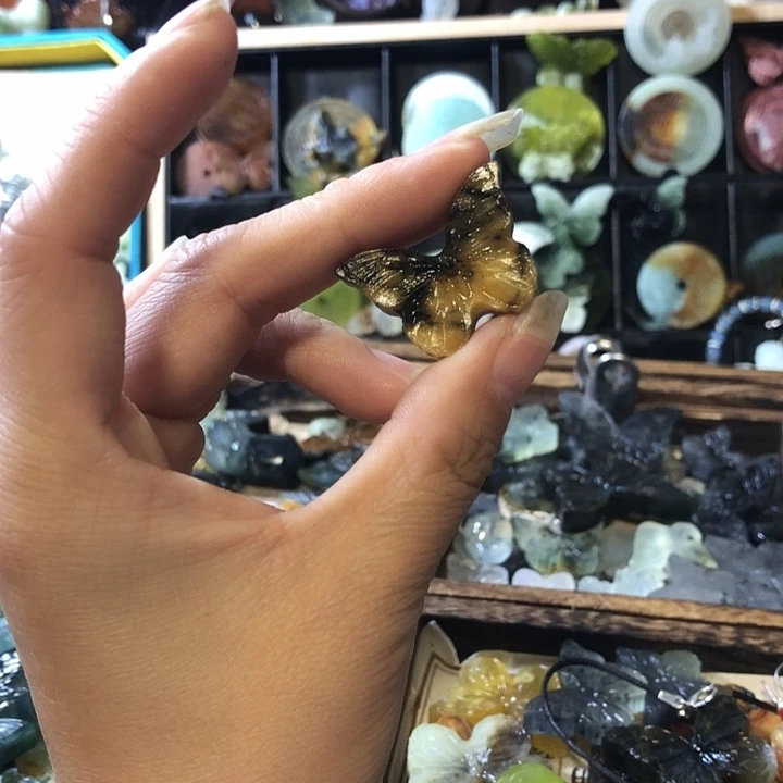 岫玉未镶嵌岫玉耳环