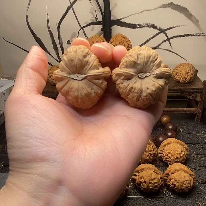 文玩核桃把件南瓜墩儿