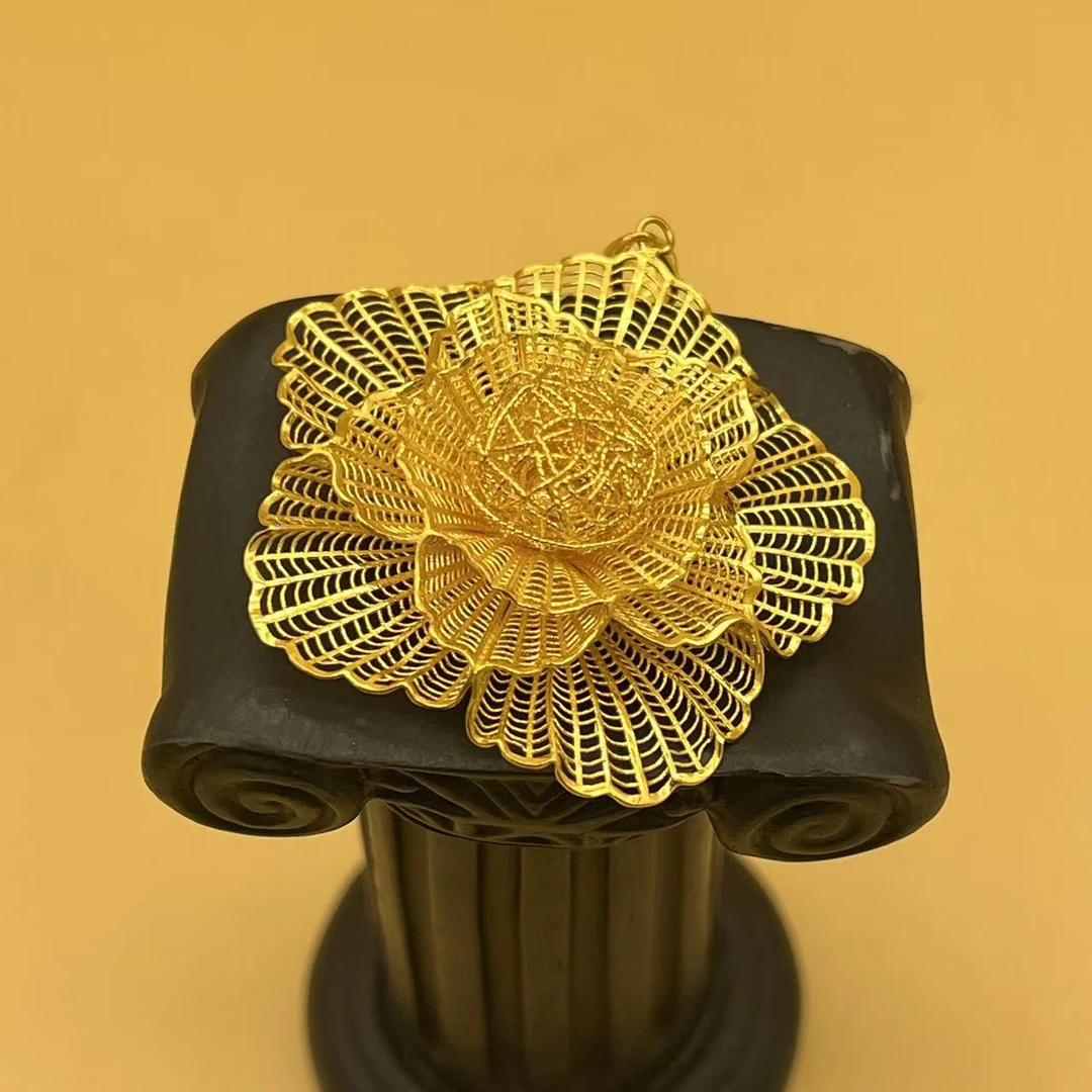 B播 17.18g 足金999 吊坠d