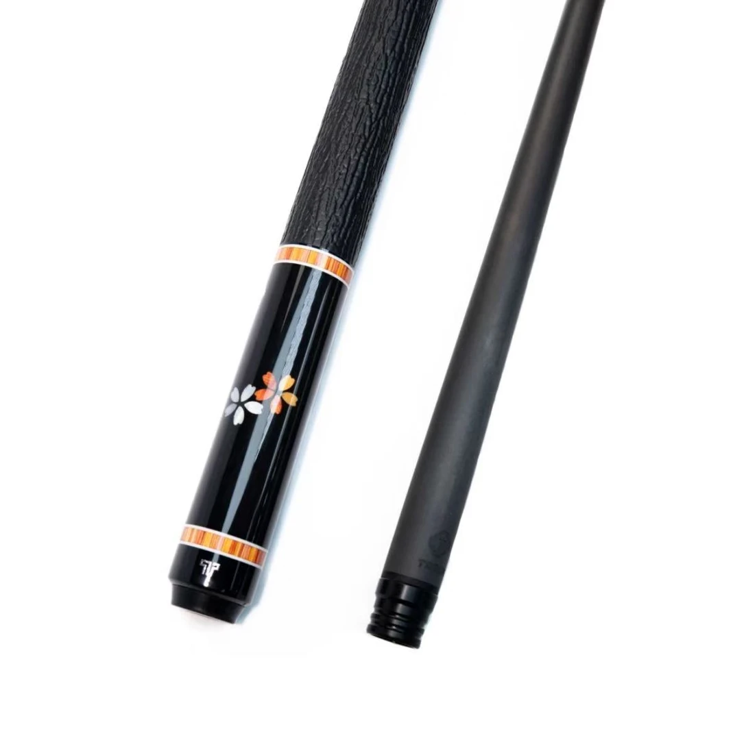 塔里克黑樱粉樱镶嵌黑科技前肢11.8/12.4一段二段中头大头台球杆