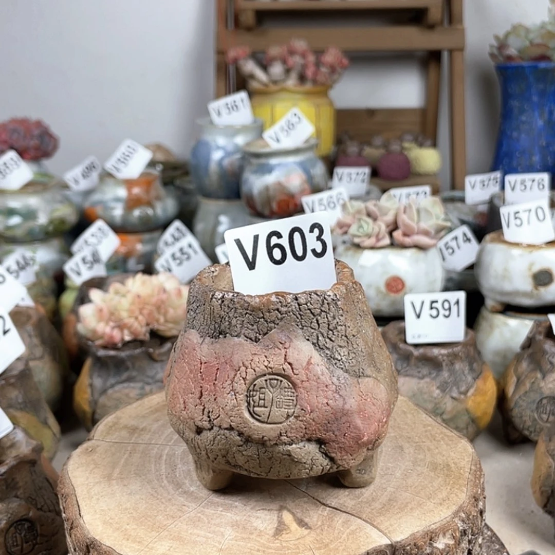 紫砂花盆?**游陶瓷花盆
