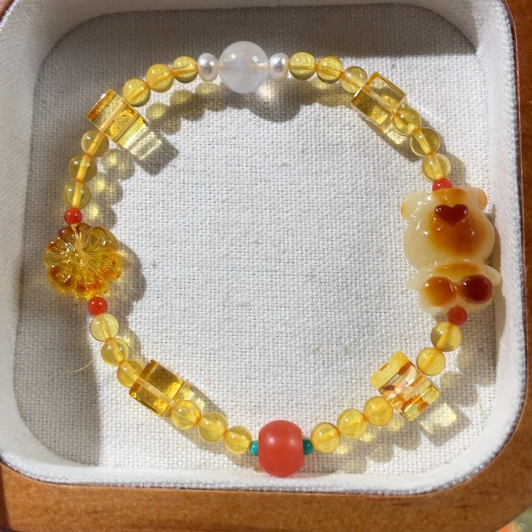 蜜蜡未镶嵌裸石定制