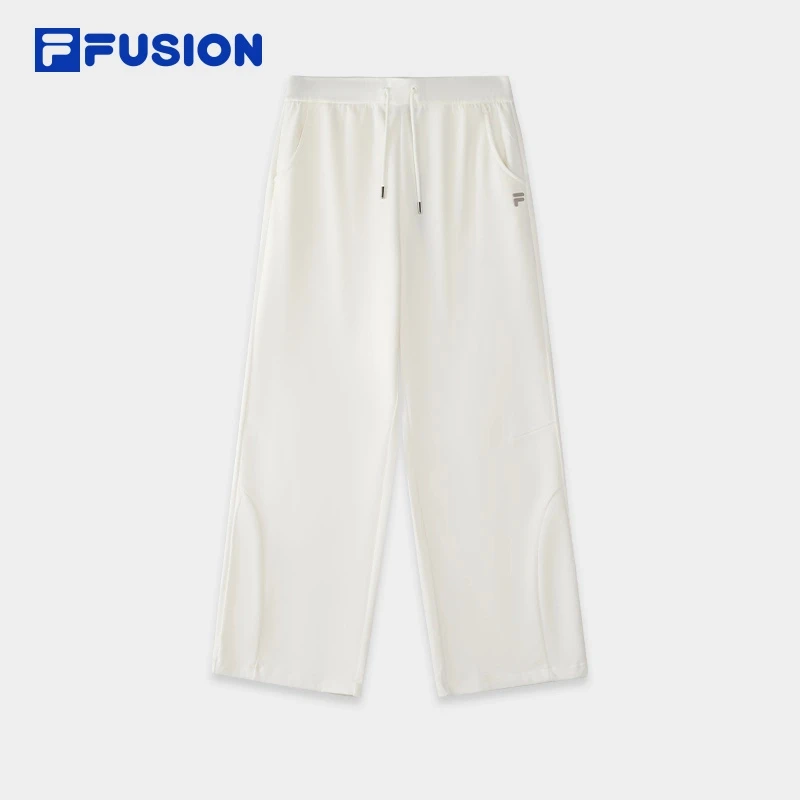 FILA FUSION斐乐运动休闲长裤女士新款直筒裤夏季T11W525601F
