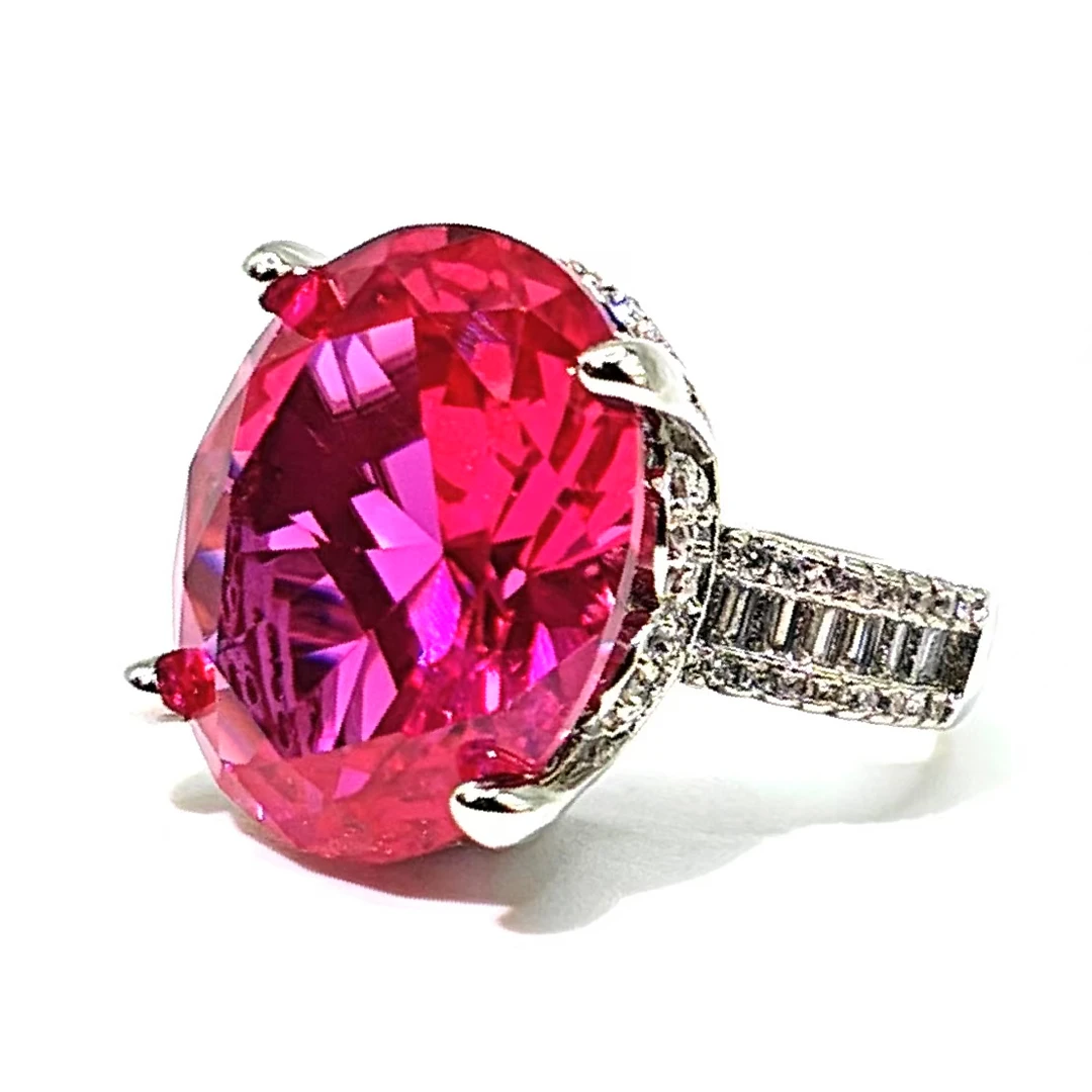 戒指【粉色】精美百搭戒指-533