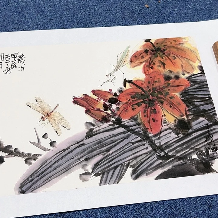 国画书画作品多次