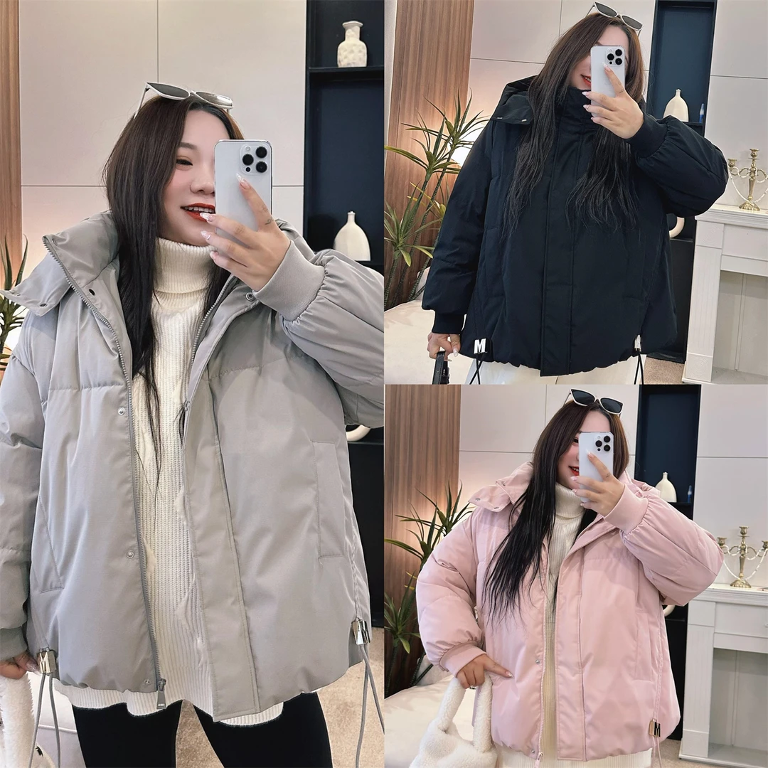 断码捡漏~暴雪时分 / 少女老钱穿搭短款棉服12509花契200斤胖mm