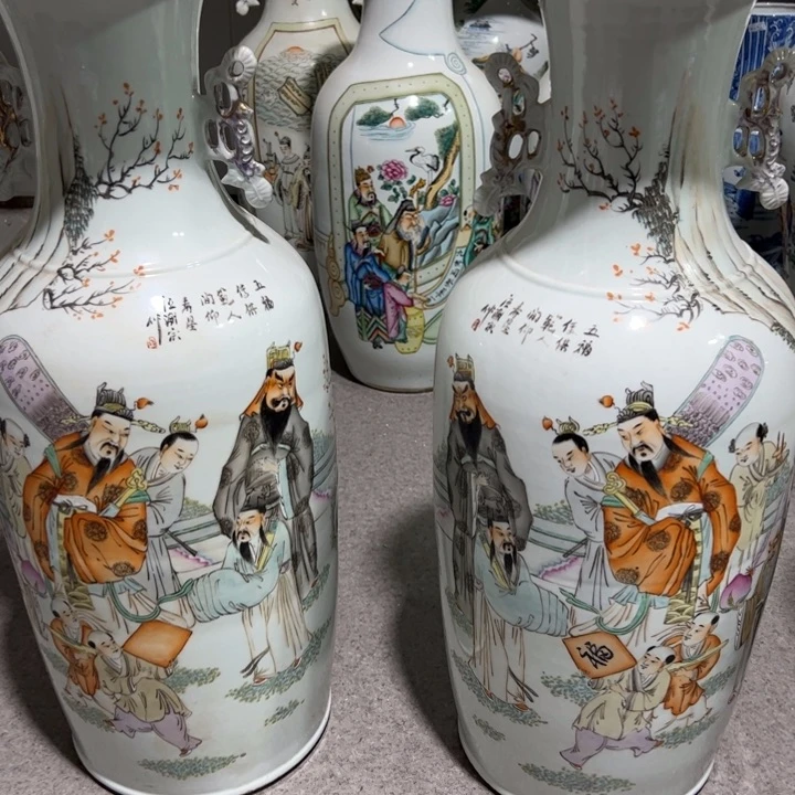 景德镇瓷器摆件工艺品龙*斋