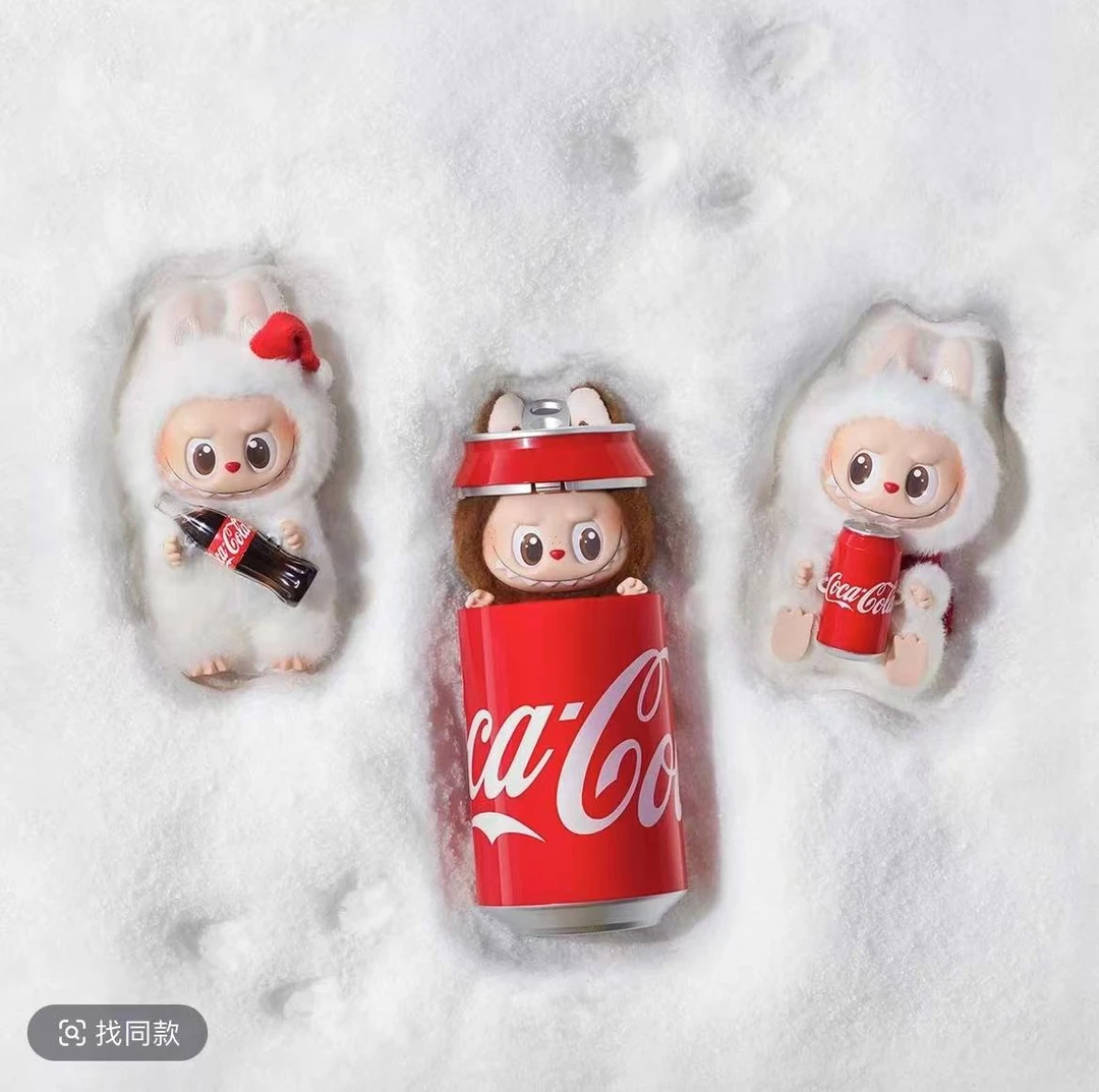 [啵啵代拆]可口可乐系列搪胶公仔潮玩