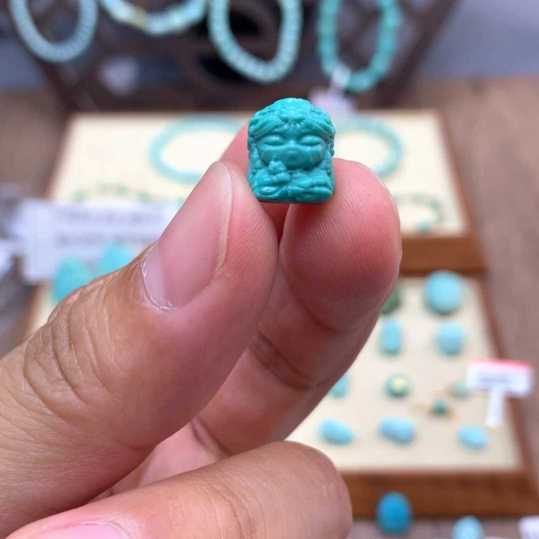 绿松石未镶嵌18配饰