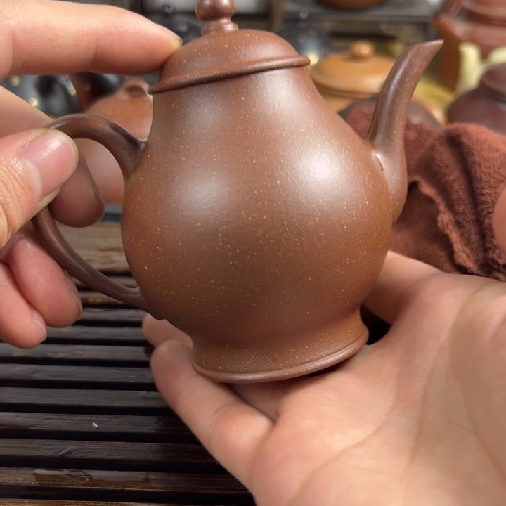 紫砂茶壶原矿紫砂半手工制作
