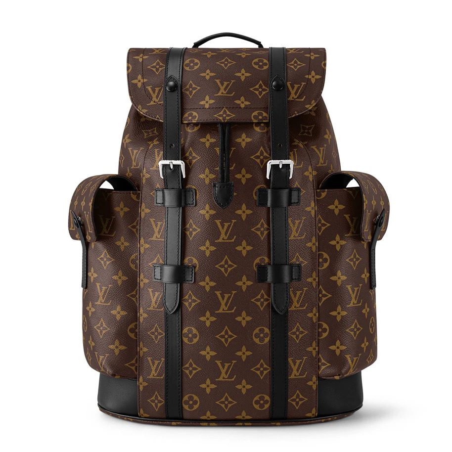 95新 LouisVuitton/路易威登 97新LV Christopher男士7398双肩包