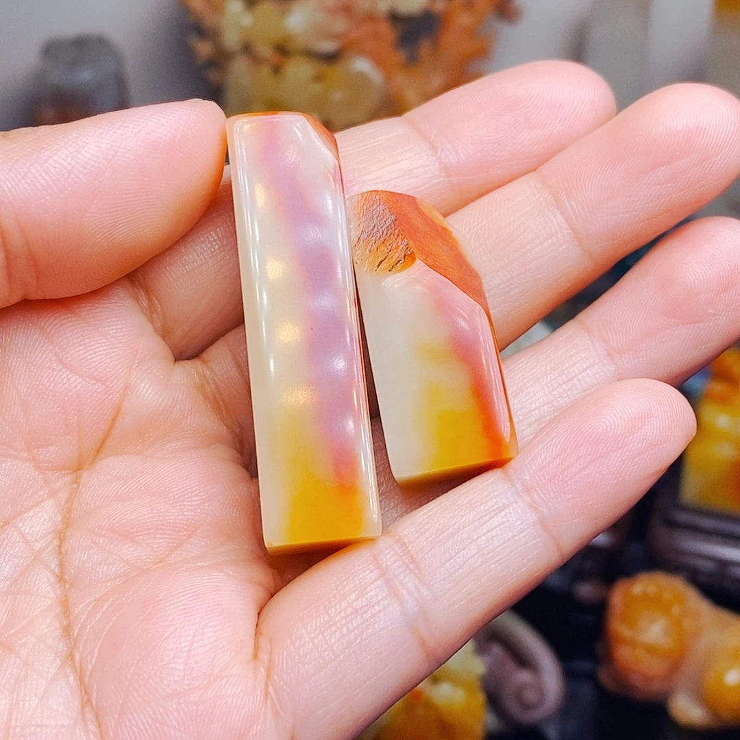 李***彤印石寿山石原石印章