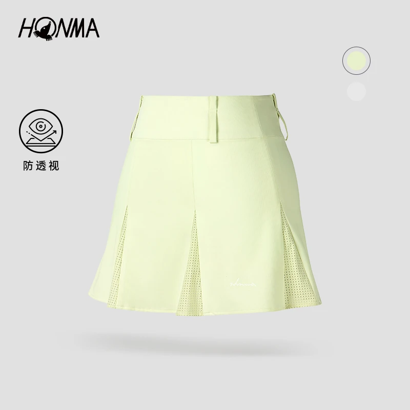 HONMA女士短裙高腰半身裙裤收腰防走光HWKX902H316
