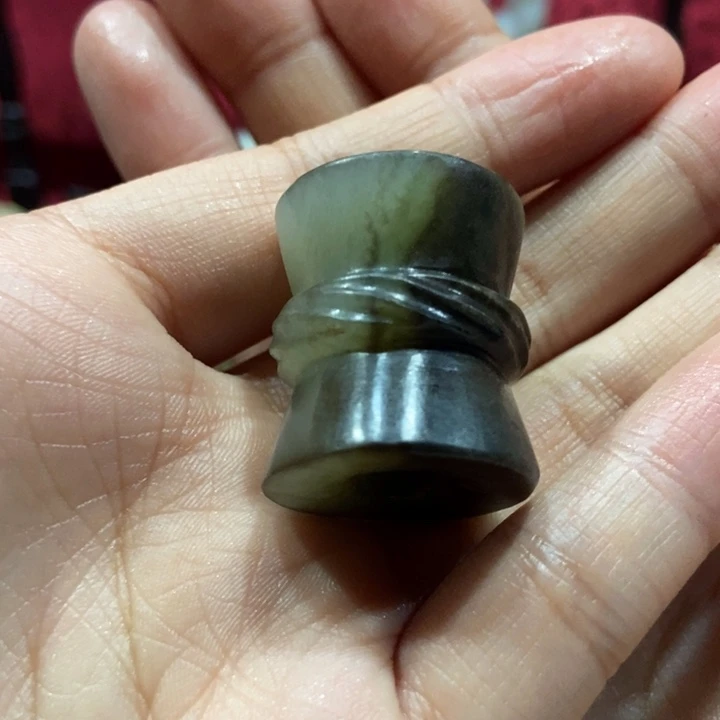 和田玉挂件未镶嵌黄*刚