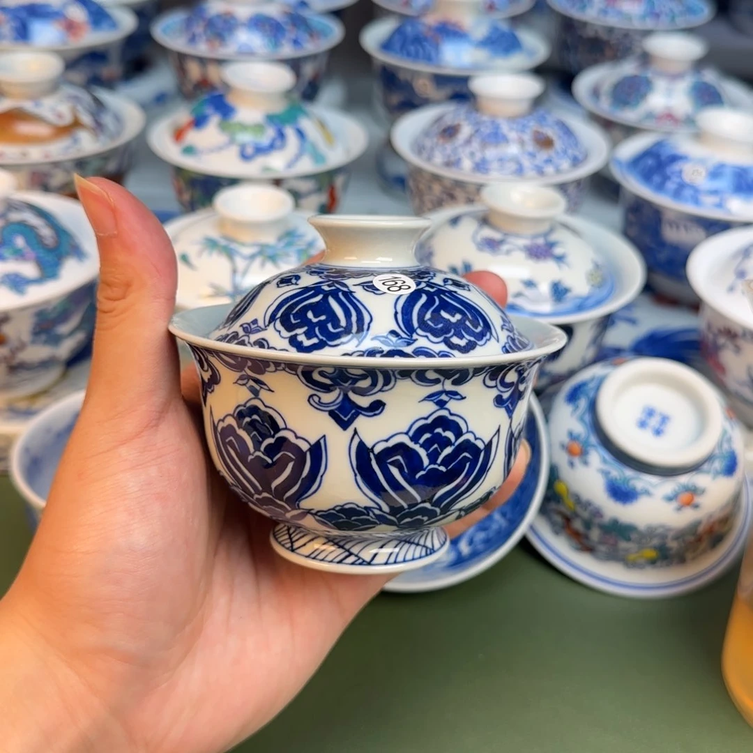 彦祖纯手工手绘茶具168