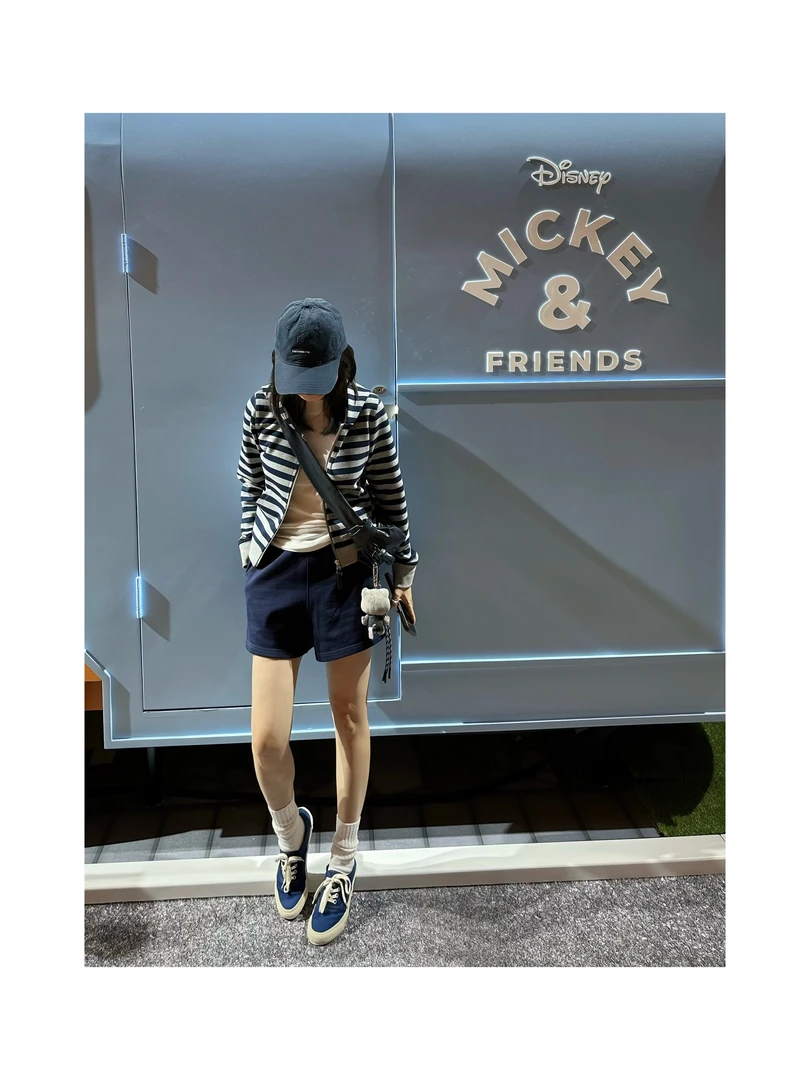 AIMURSE【午后慢调】小众设计师 早秋条纹百搭休闲帽衫外套 AM6965