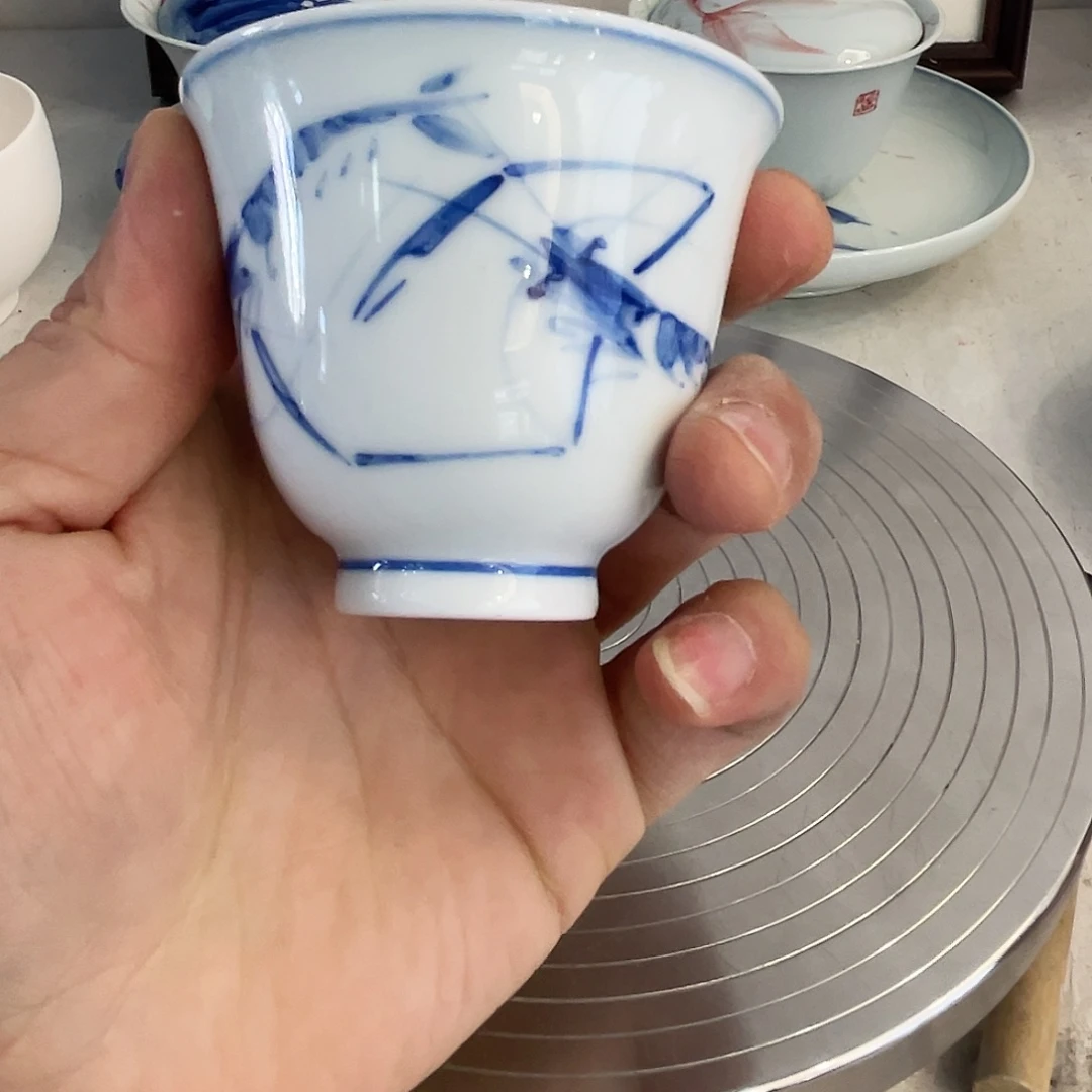 手工手绘陶瓷作品