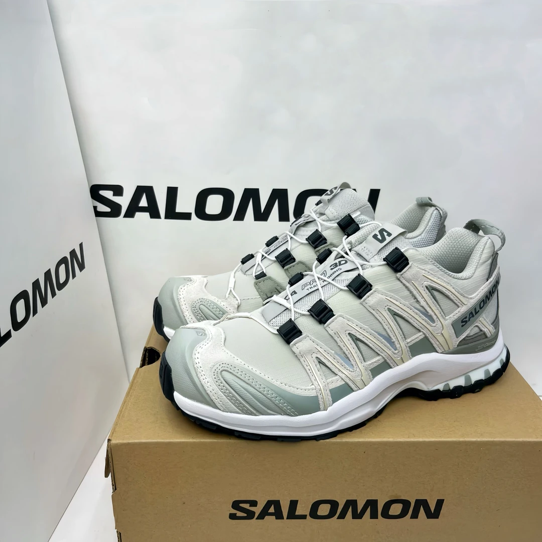 【9月补货】萨洛蒙XAPRO3D黎明蓝 铁灰绿低帮户外训练功能鞋 477919
