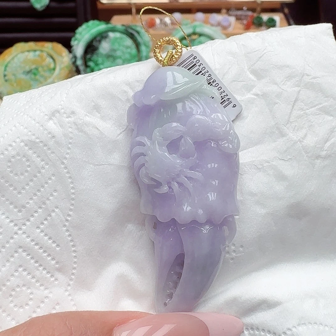 颈饰未镶嵌翡翠翡翠吊坠