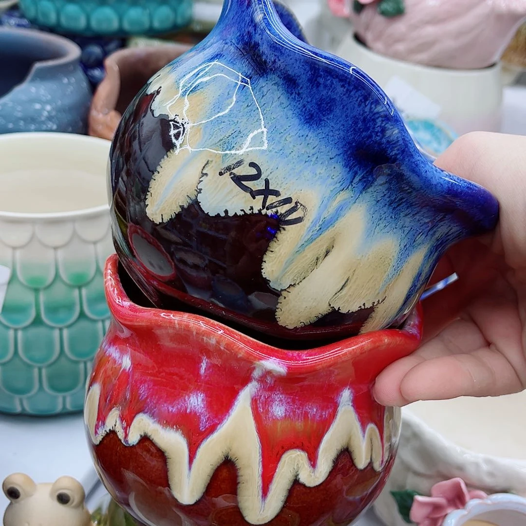 多肉绿植陶瓷花盆