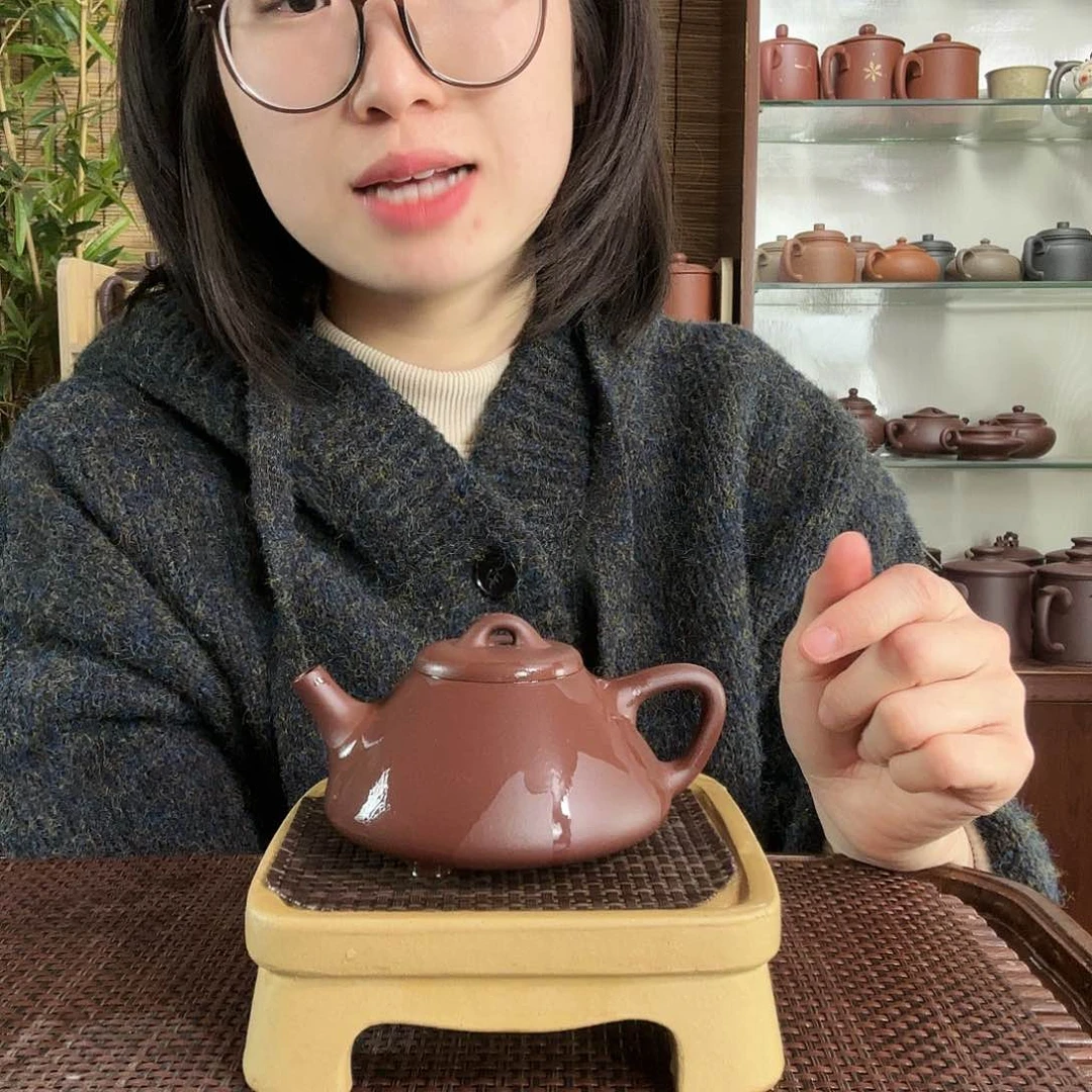 紫砂茶杯原矿中槽清子冶石瓢180CC左右