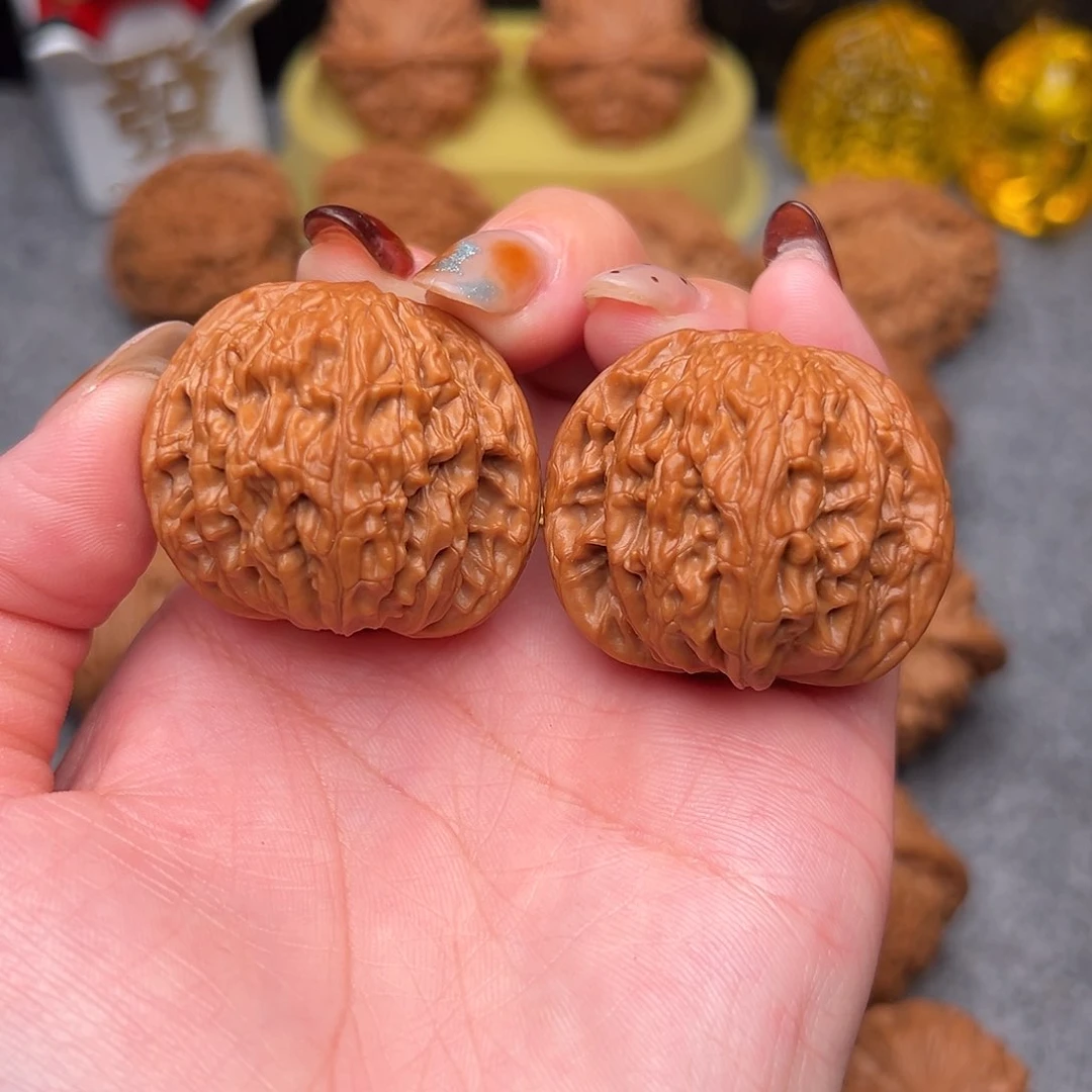 把件文玩核桃毕业精品精配山地磨37全品正磨