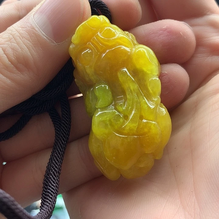 翡翠银S925镶嵌颈饰