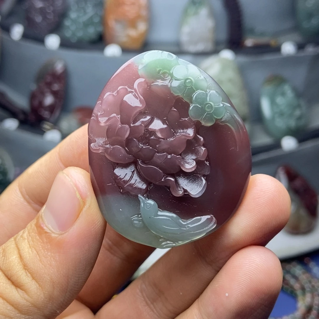 玛瑙/玉髓未镶嵌颈饰