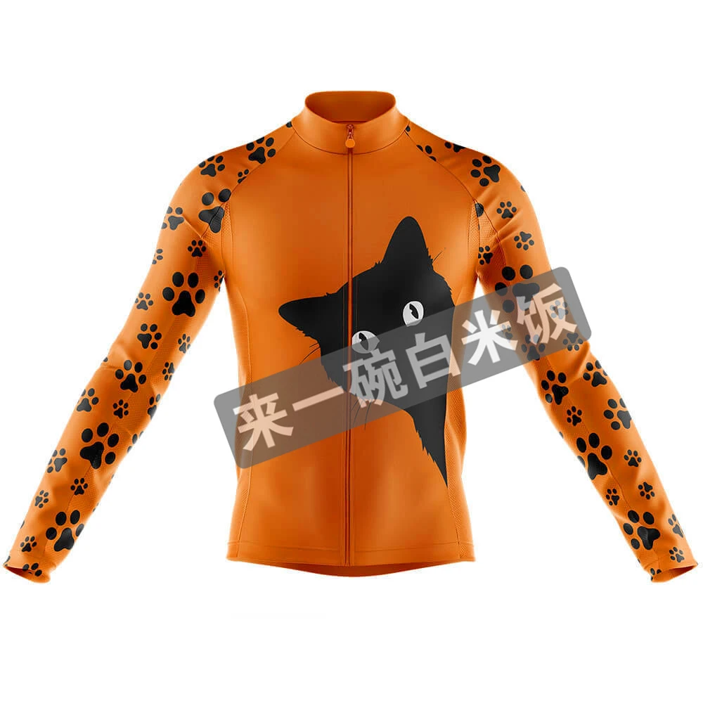 卡通公路自行车骑行服春秋户外透气速干骑行上衣男士自行车单车服