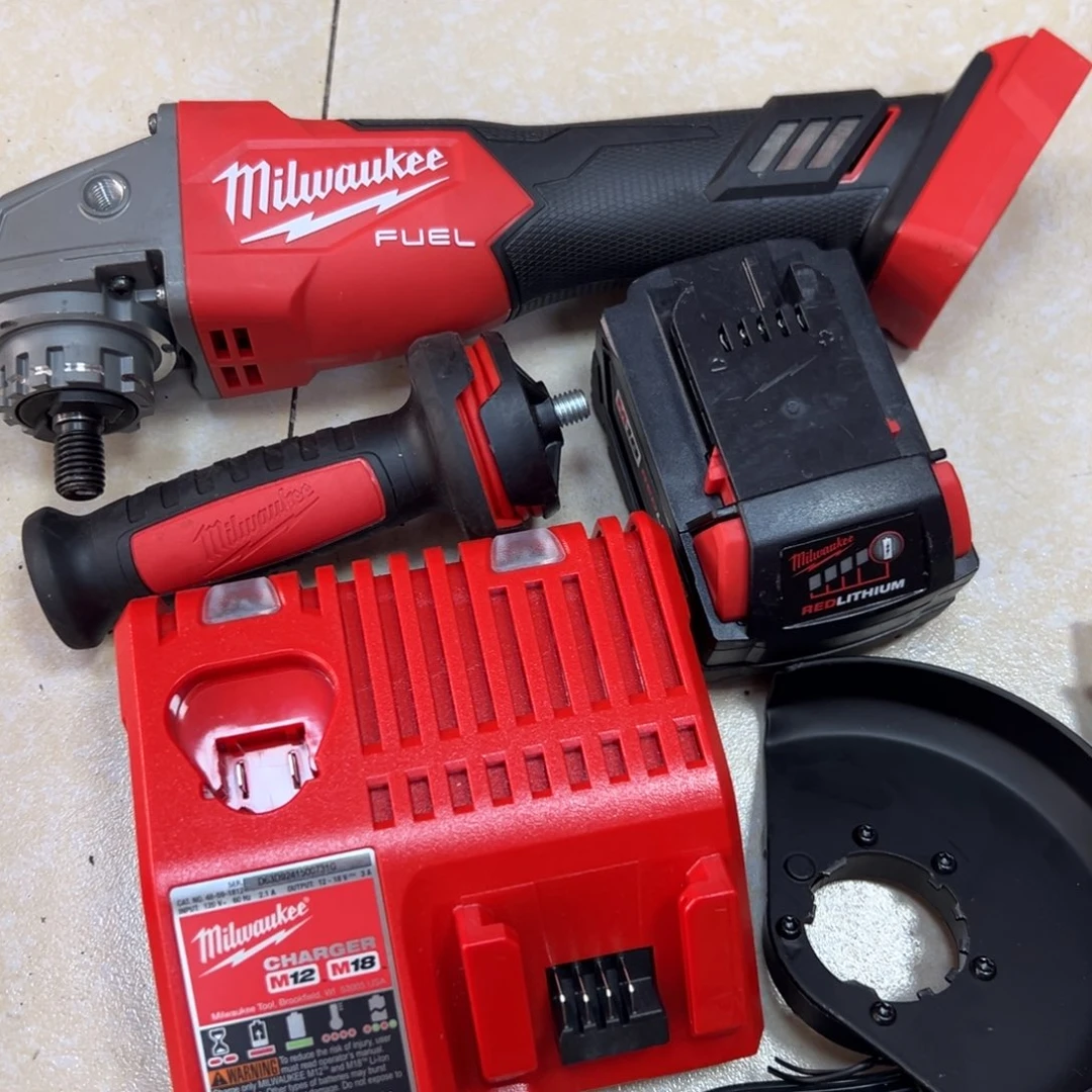 调速角磨机+5.0+原装充电器带原装压板