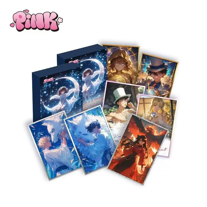 【薇薇】Pink 旧影蝶踪 名侦探柯南 国产二创收藏色纸（代拆）