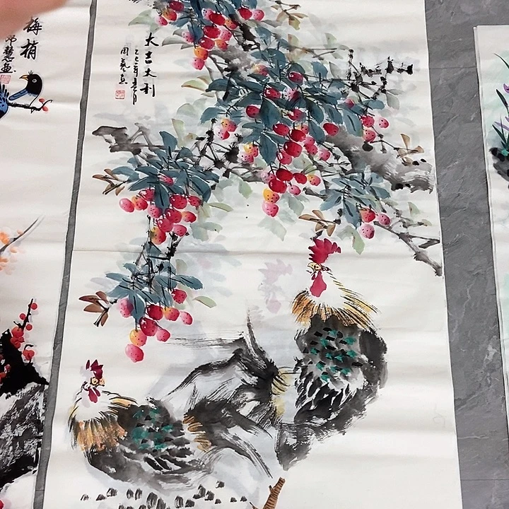 小周画廊的直播间
