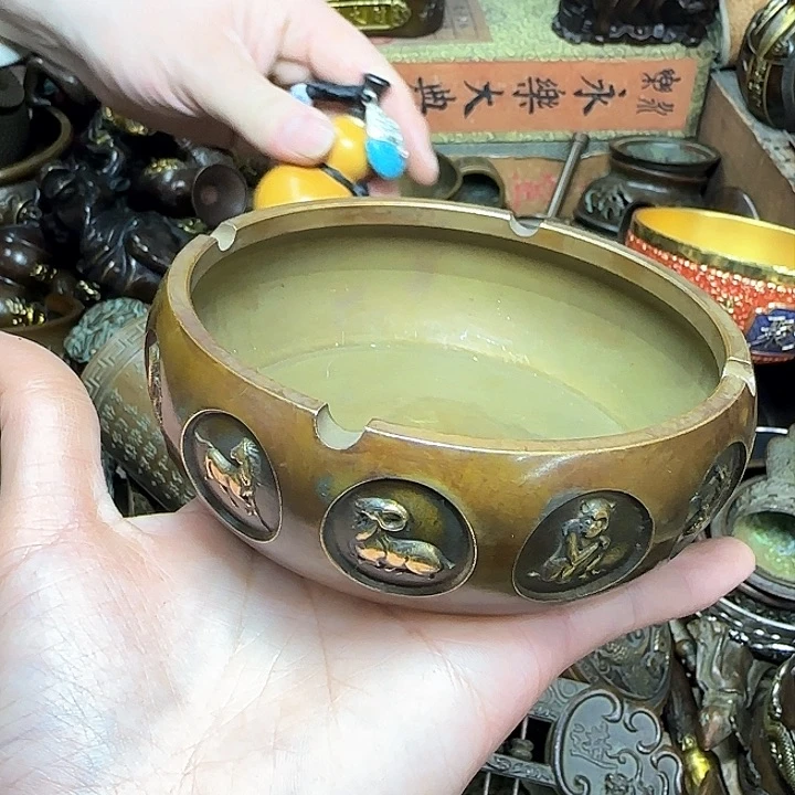 铜材质文玩客厅家具摆件