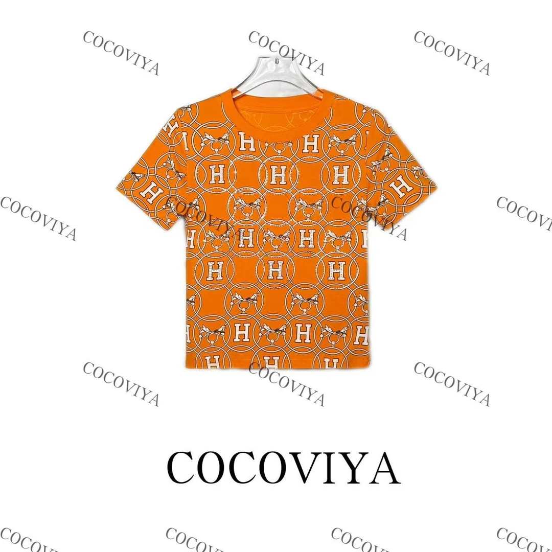 【CC】COCOVIYA 2025设计感夏季打底时尚百搭休闲上衣26C-676
