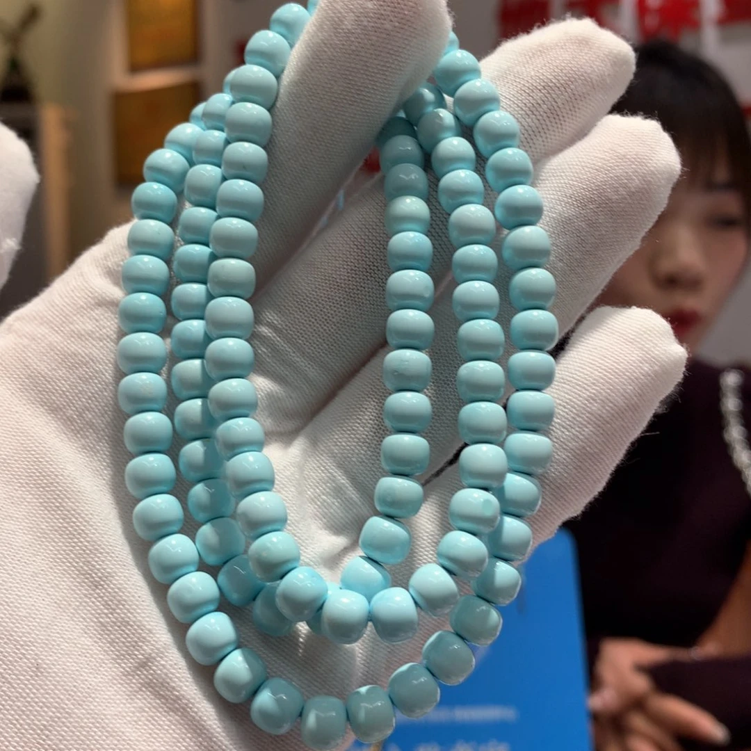 绿松石长链未镶嵌