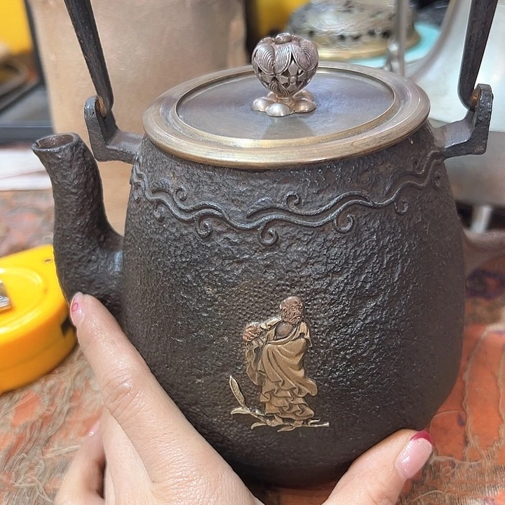 铁妙**茶中古工艺品摆件