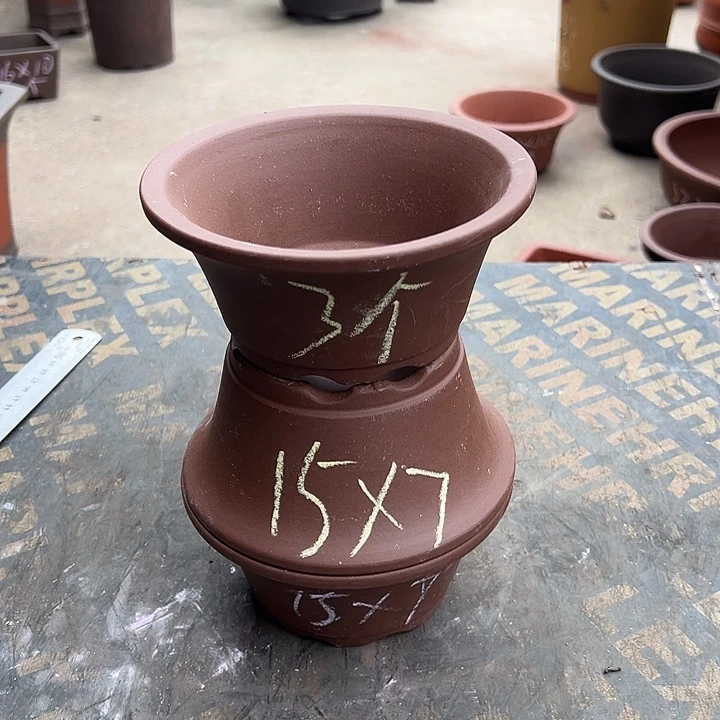 紫砂花盆透气花盆
