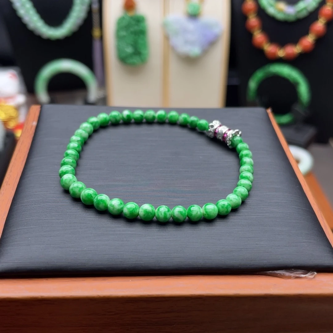 翡翠未镶嵌手链翡翠手链
