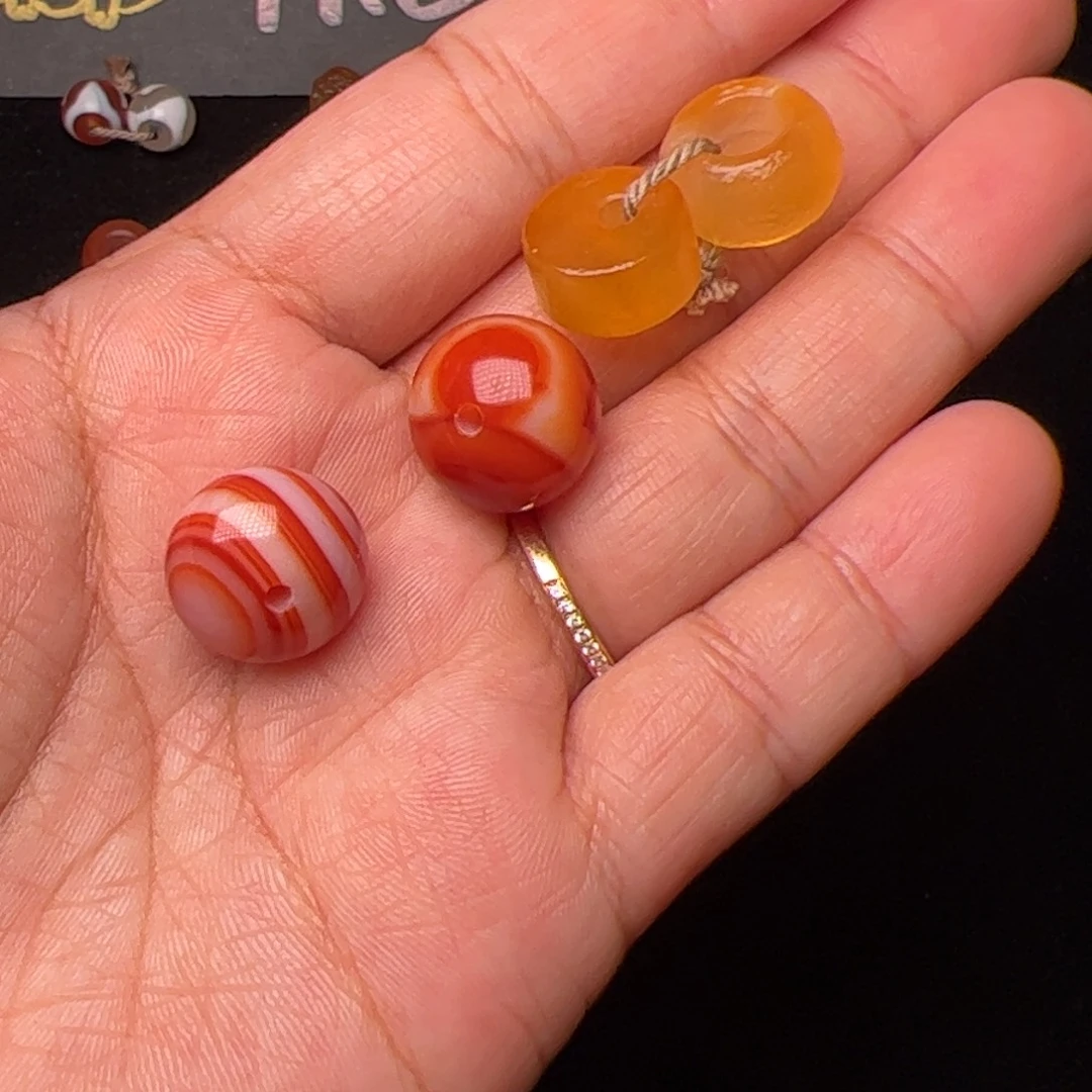 盛***.玛瑙/玉髓未镶嵌配饰