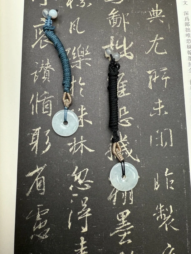 纯天然A货翡翠平安扣（多样性发一个）尺寸16*3+～20*3+