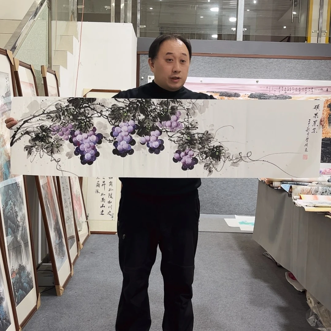 国画LT国画作品单幅任发