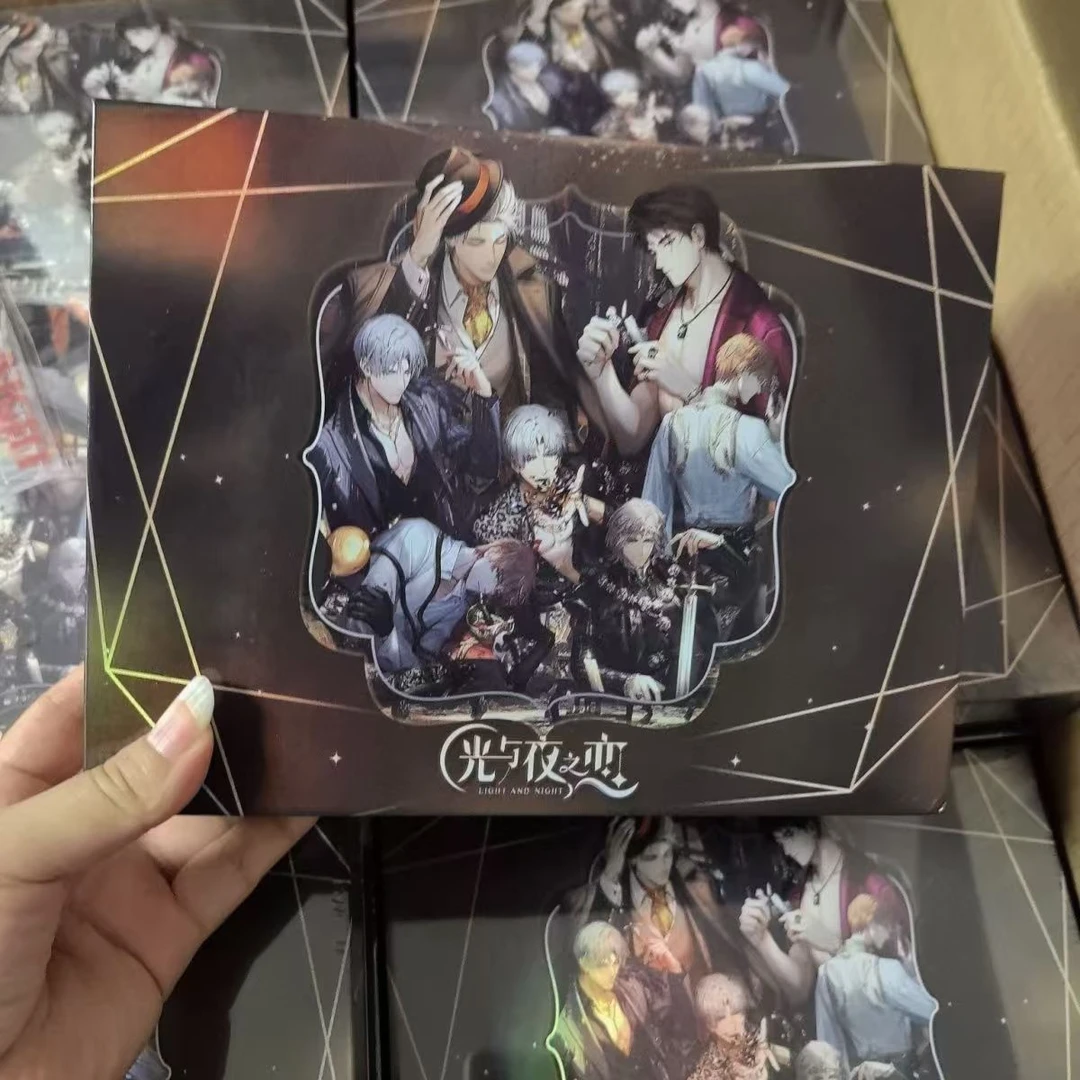 北极星文创光与夜之恋卡片陆沉齐司礼萧逸夏鸣星动漫珍藏卡牌