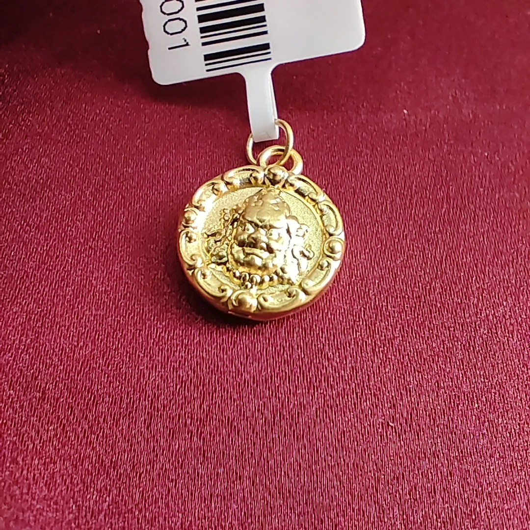 【夏夏专享】足金999 字黄财财 ZP 0.48 攒金有道