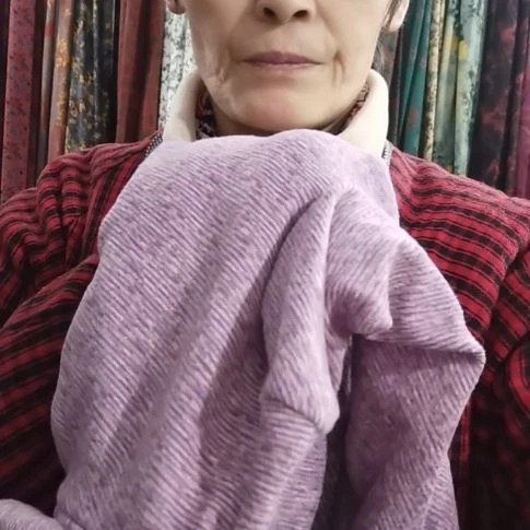 炫彩奥绒布料样衣1件