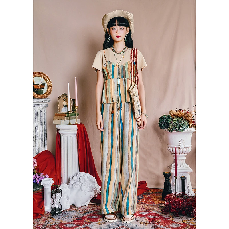 【陈大可专属】菀草壹2025夏季搭配一整套新款时尚套装H20011421