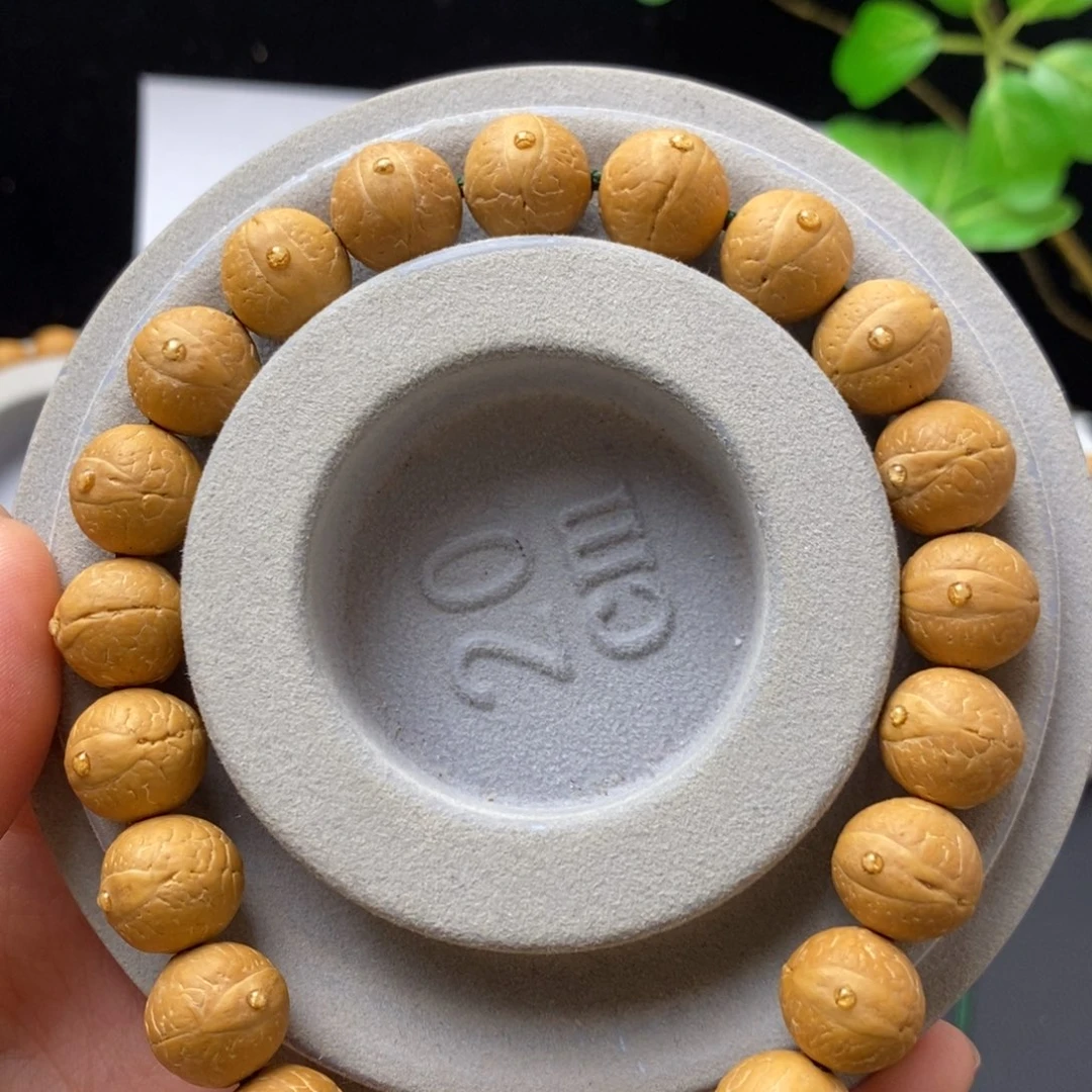 凤眼菩提吊坠12.5手串