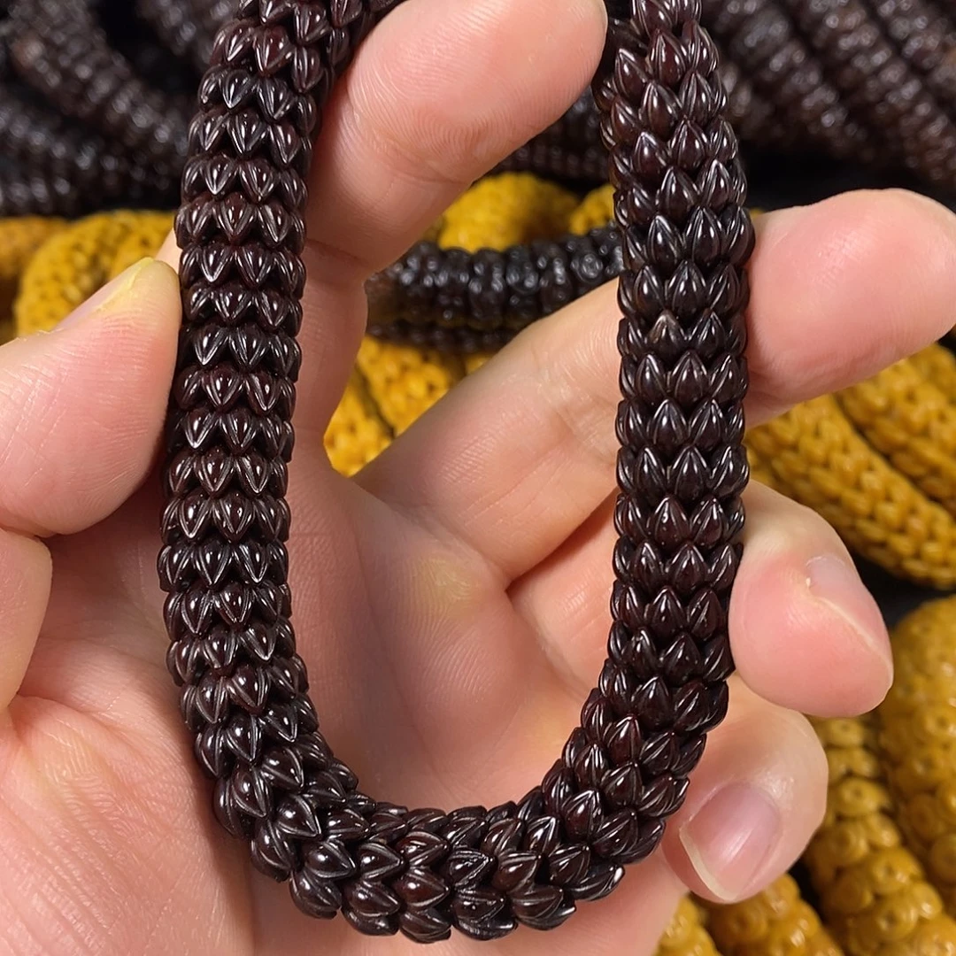 手串紫金鼠包浆莲花12