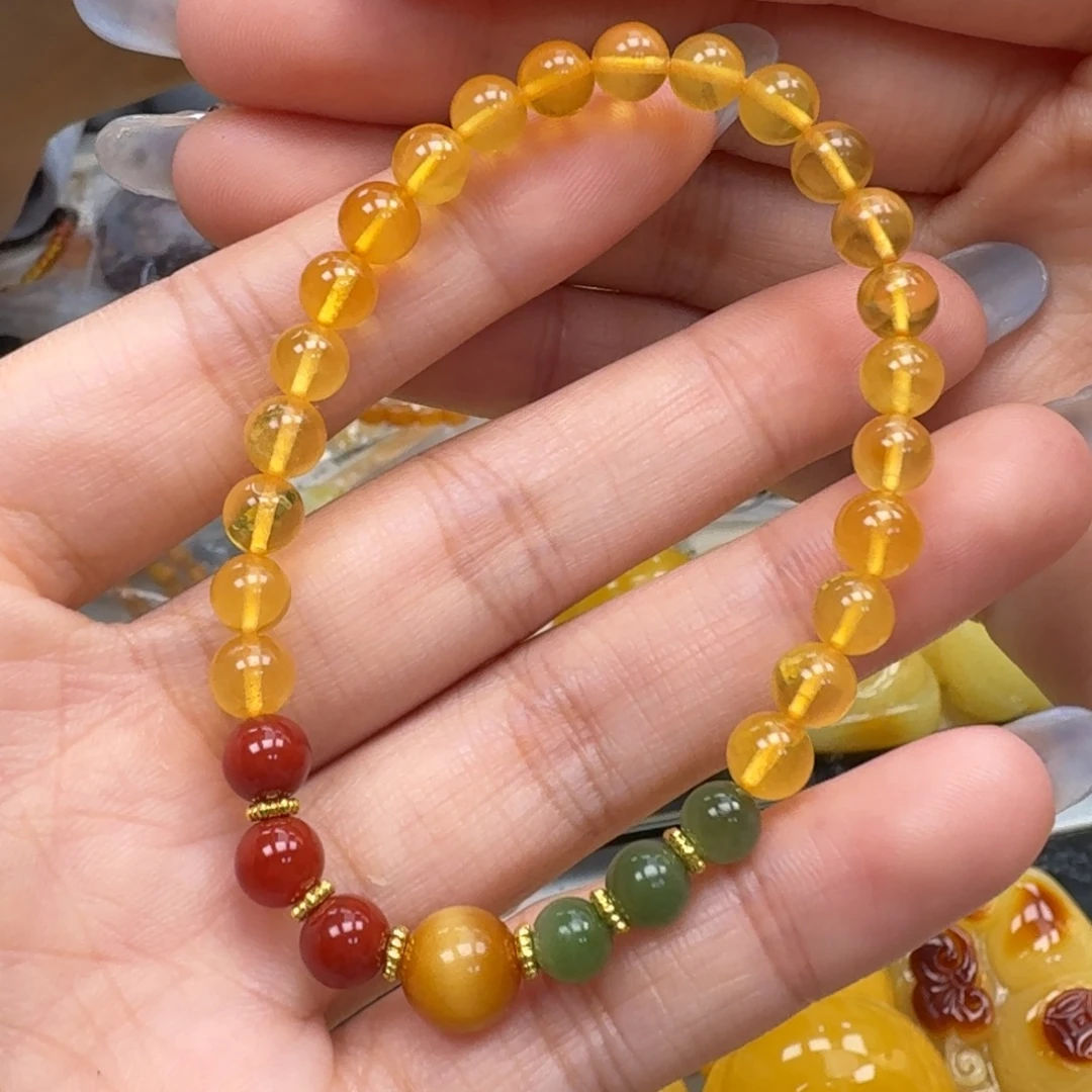 琥珀未镶嵌珠宝奇石