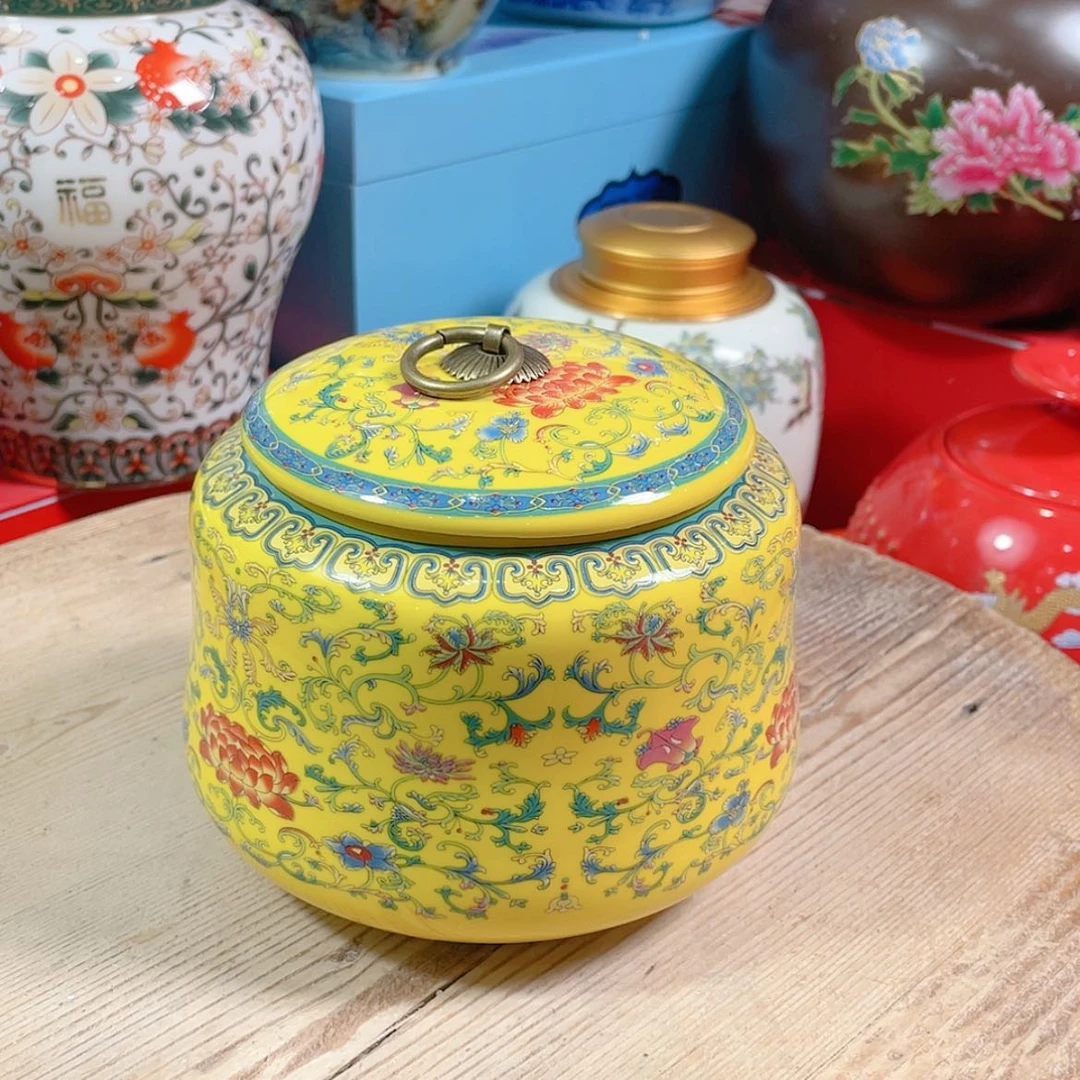 【闪购商品】罐陶瓷茶叶罐密封罐