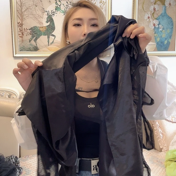简***$黑色防晒西服外套